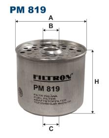 FILTRON Filtro de Combustível PM819