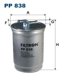 FILTRON Filtro de Combustível PP838