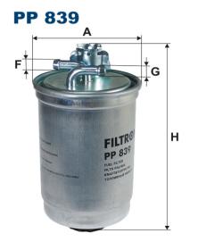 FILTRON Filtro de Combustível PP839