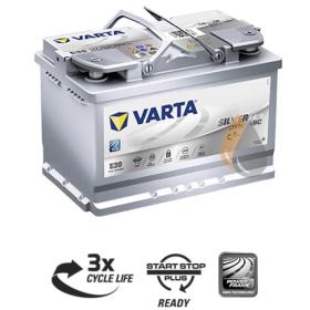 VARTA Silver Dynamic AGM E39 ( A7 ) 12V 70ah 760A D Start-St