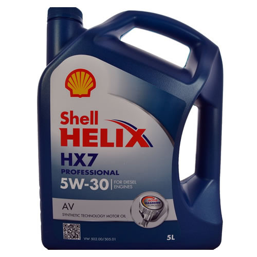 SHELL Helix HX7 Professional AV 5W-30 5L