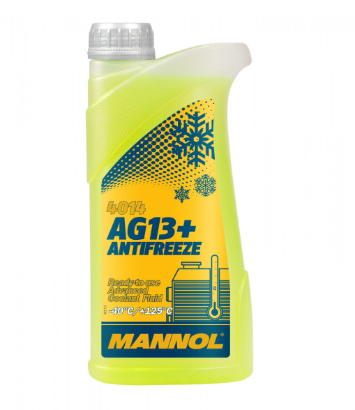 MANNOL Anticongelante Diluído AG13+ AMARELO 1L