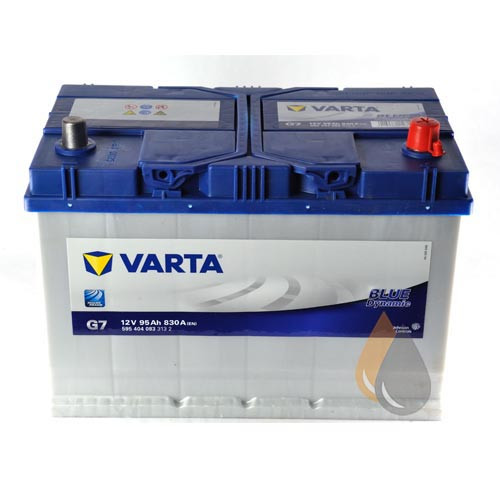 VARTA Blue Dynamic G7 12V 95ah 830A D