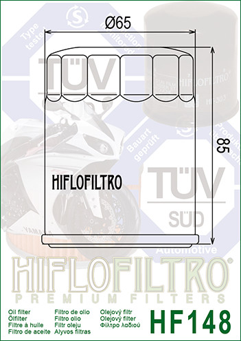 Filtro de óleo - HIFLO HF148