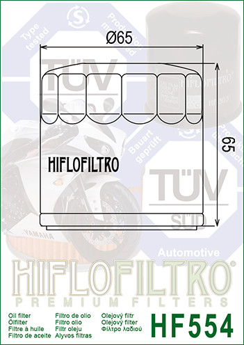 Filtro de óleo - HIFLO HF554