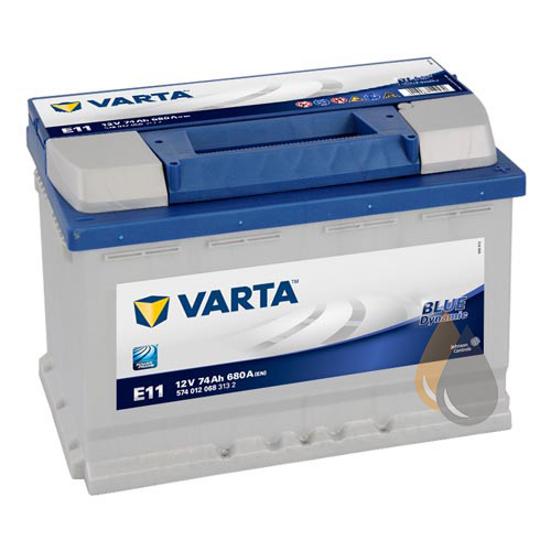 VARTA Blue Dynamic E11 12V 74ah 680A D