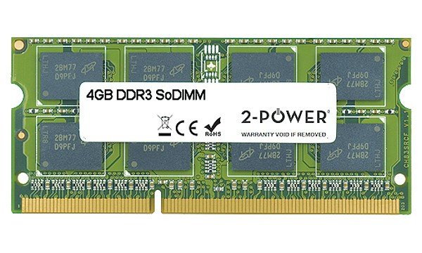 4GB MultiSpeed 1066/1333/1600 MHz SoDIMM