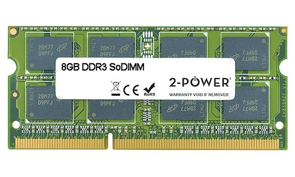 8GB MultiSpeed 1066/1333/1600 MHz SODIMM