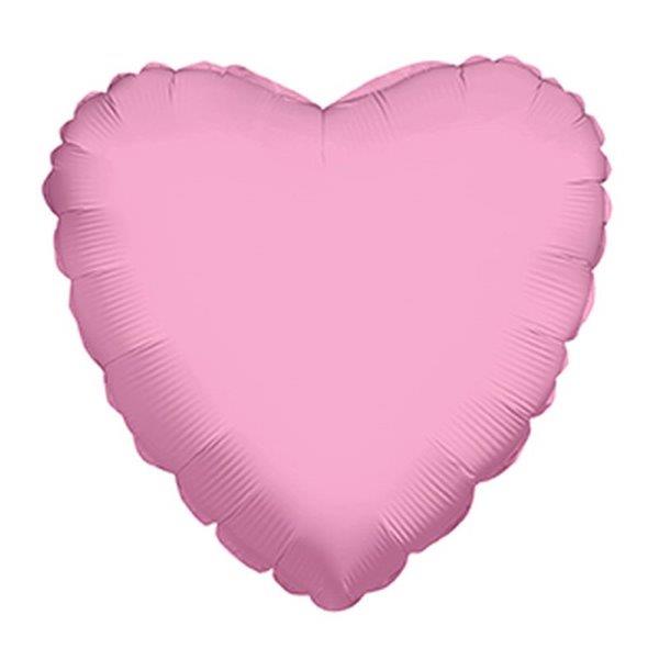 18" Heart Foil Balloon - Pink