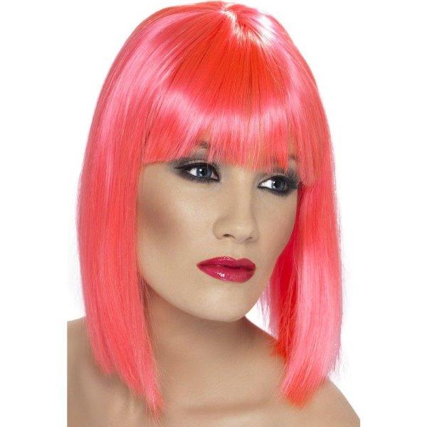 Glam Hair - Pink Smiffys