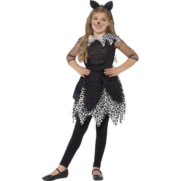 Girl Costume with Bow - 4 to 6 Years Smiffys