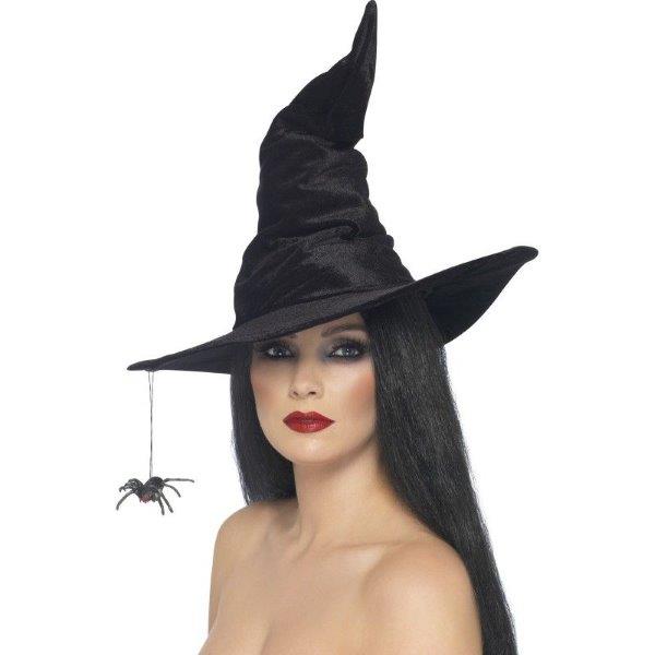 Witch hat with spider Smiffys