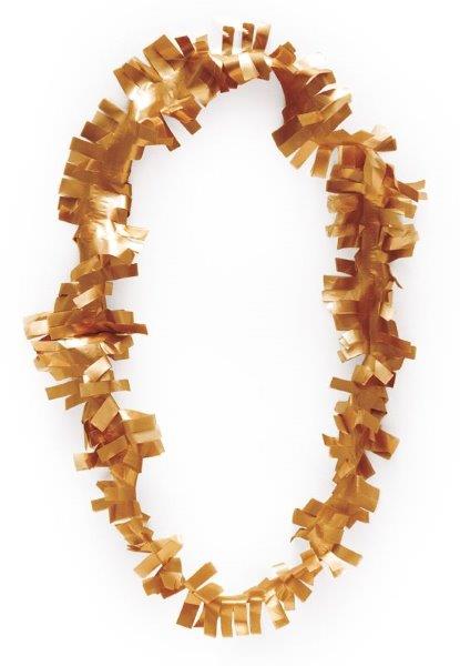Plastic Necklace - Gold XiZ Party Supplies