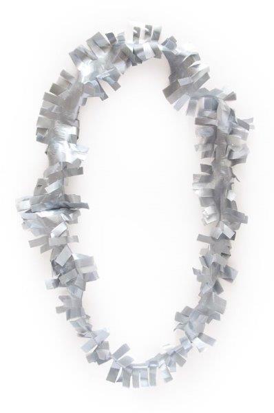 Plastic Necklace - Silver