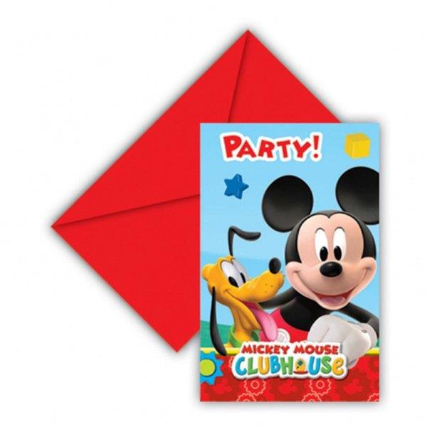 Mickey Invitations Decorata Party