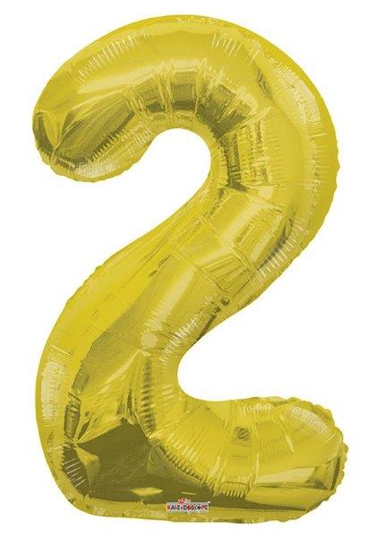 34" Foil Balloon nº 2 - Gold