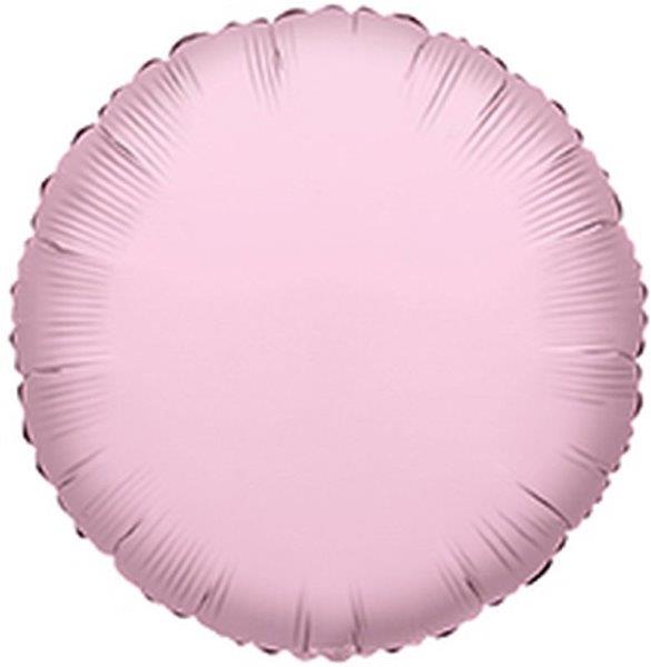 18" Round Foil Balloon - Baby Pink Kaleidoscope