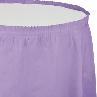 Table Skirt - Lilac Creative Converting