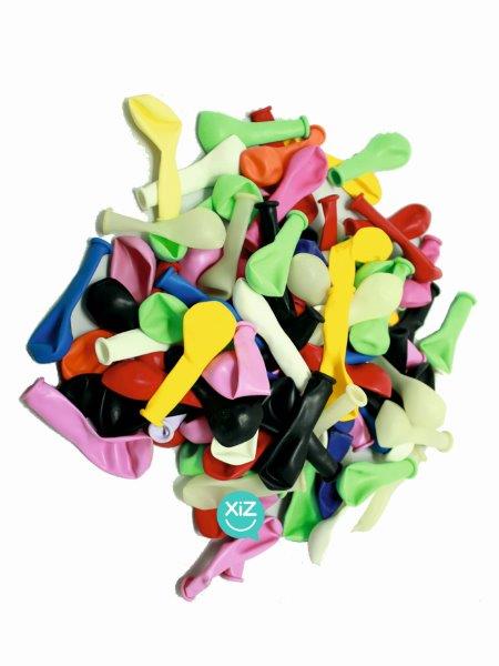 Bag of 100 Pastel Balloons 14 cm - Multicolor XiZ Party Supplies