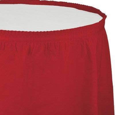 Table Skirt - Red Creative Converting