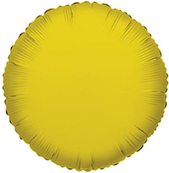 Balão Foil 18" Redondo - Ouro Kaleidoscope