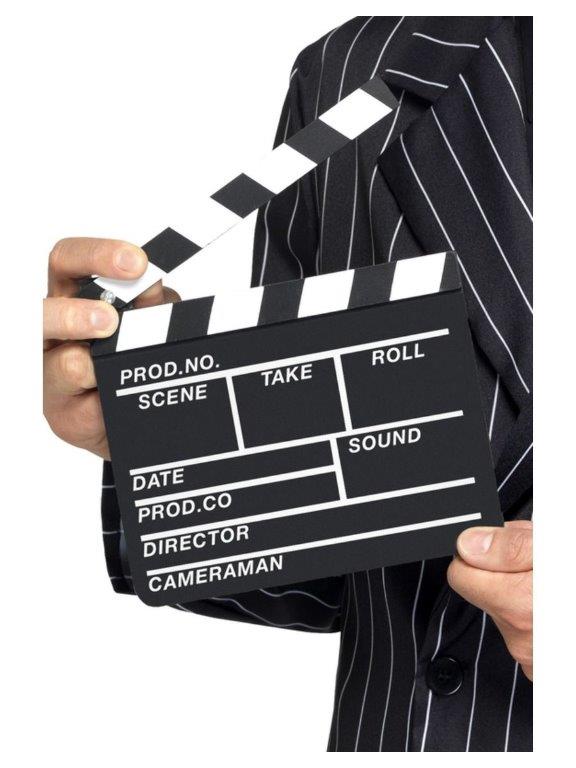 Hollywood Style Cinema Clapperboard Smiffys