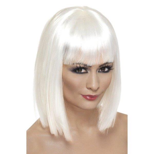 Glam Hair - White Smiffys