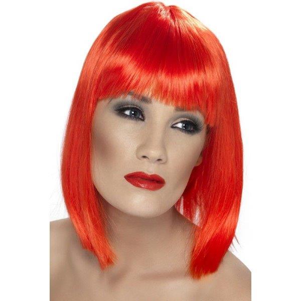 Glam Hair - Red Smiffys