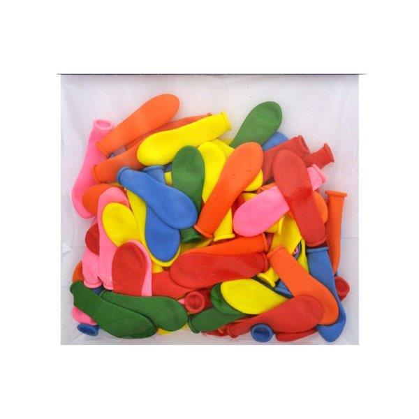 Bag of 100 Multicolor Water Balloons XiZ Party Supplies
