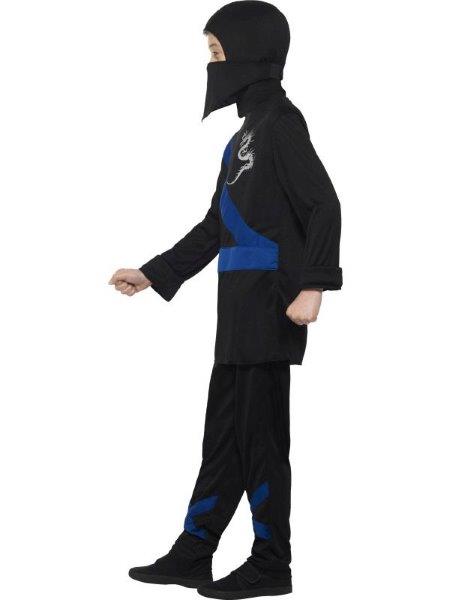 Disfraz Asesino Ninja - 7-9 años Smiffys