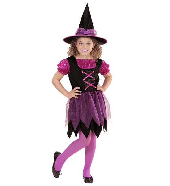 Flicker Witch Costume - 4/5 Years Widmann