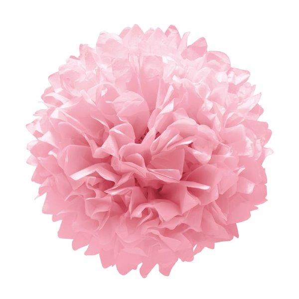 3 Paper Pompoms - Pink