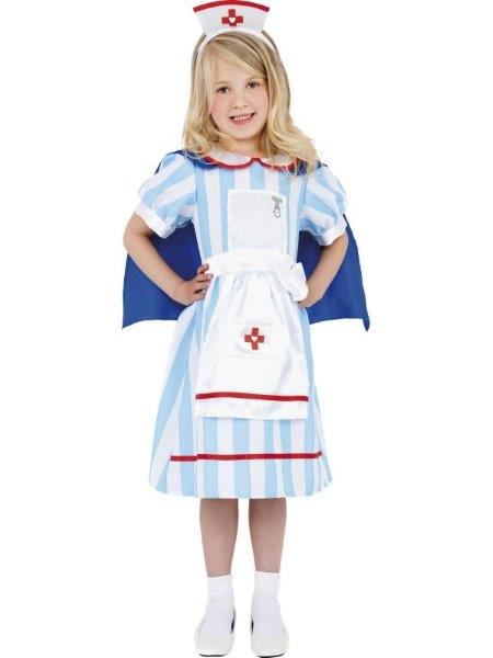 Vintage Nurse Costume - Size 4-6 Smiffys