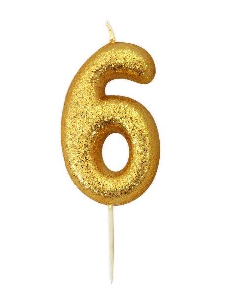 Glitter Candle nº6 - Gold Anniversary House