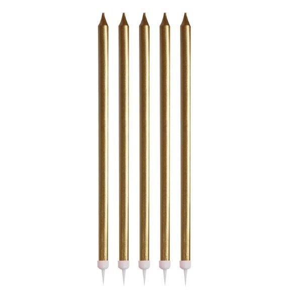 Pick and Mix Tall Candles - Gold GingerRay