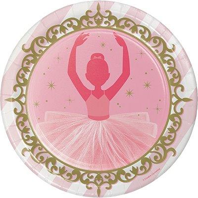 Plates 23cm Ballet Twinkle Toes Creative Converting