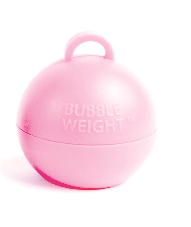 Peso Bubble para Balões 35g - Rosa Claro