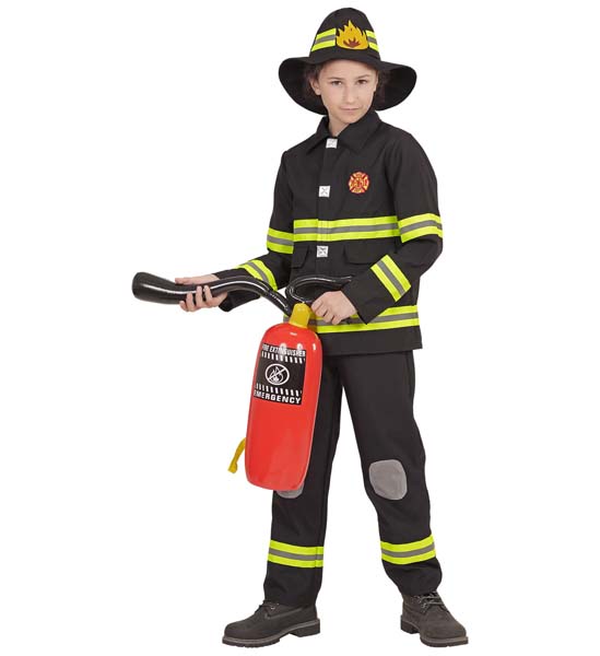 Firefighter Suit - 4-5 Years Widmann