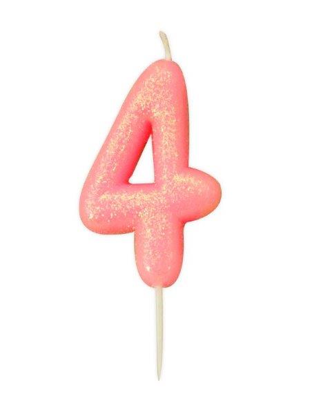 Glitter Candle nº4 - Pink Anniversary House
