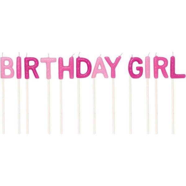 Birthday Gril Candles Pack Creative Converting
