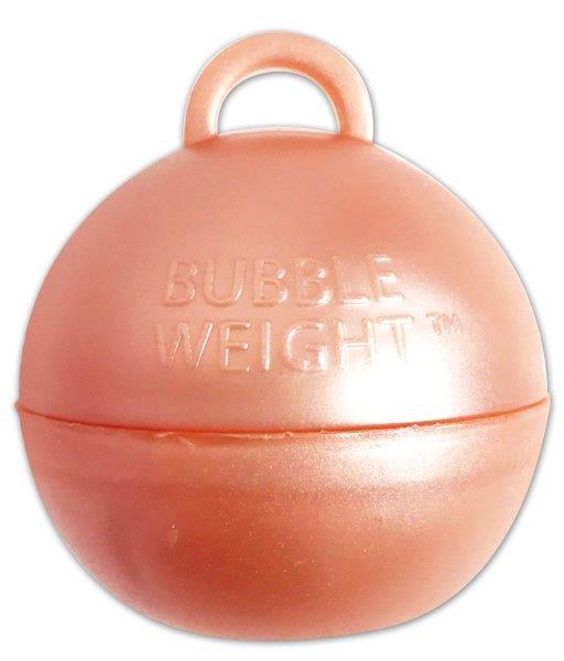 Bubble Weight for Balloons 35g - Rose Gold Anniversary House