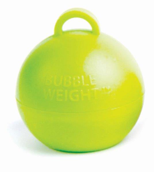 Bubble Weight for Balloons 35g - Lime Green