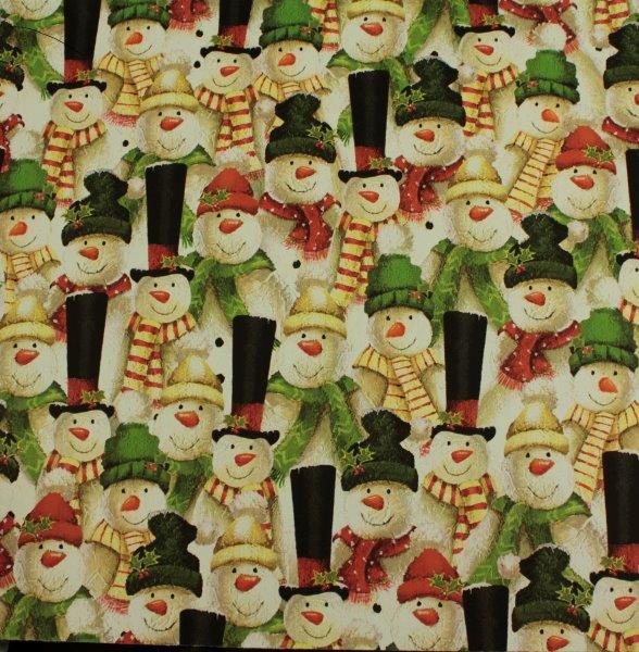 Snowman Wrapping Paper Roll XiZ Party Supplies