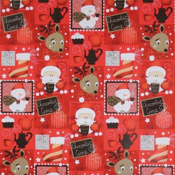 Chocolat Time Wrapping Paper Roll XiZ Party Supplies