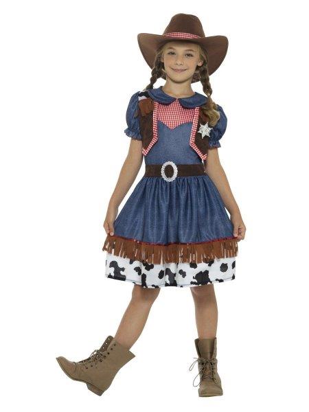 Texan Cowgirl Costume - 4-6 Years Smiffys