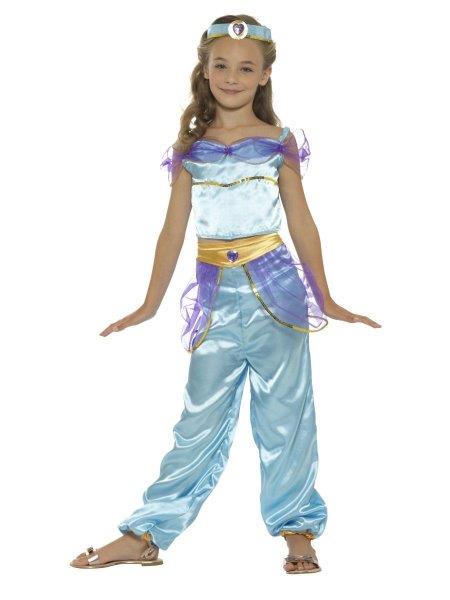 Blue Arabian Princess Costume - 4-6 Years Smiffys