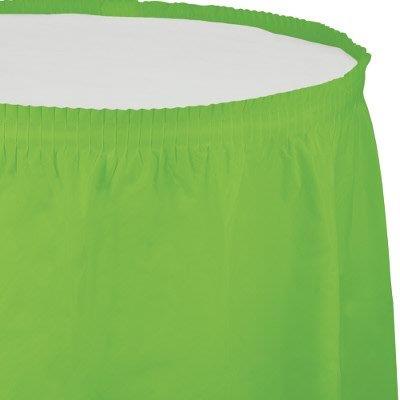 Skirt for Table - Verde Lima Creative Converting