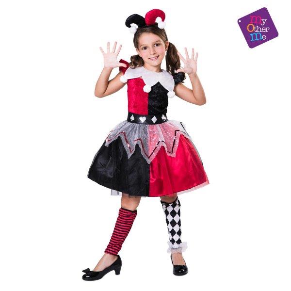 Red Harley Quinn Costume 10-12 Years