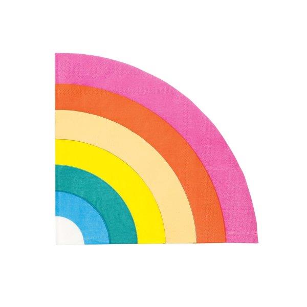 Rainbow Cut Out Napkins Talking Tables