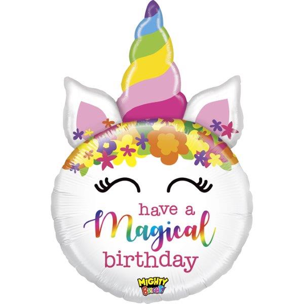 33" Unicorn Have a Magical Day Foil Balloon Grabo
